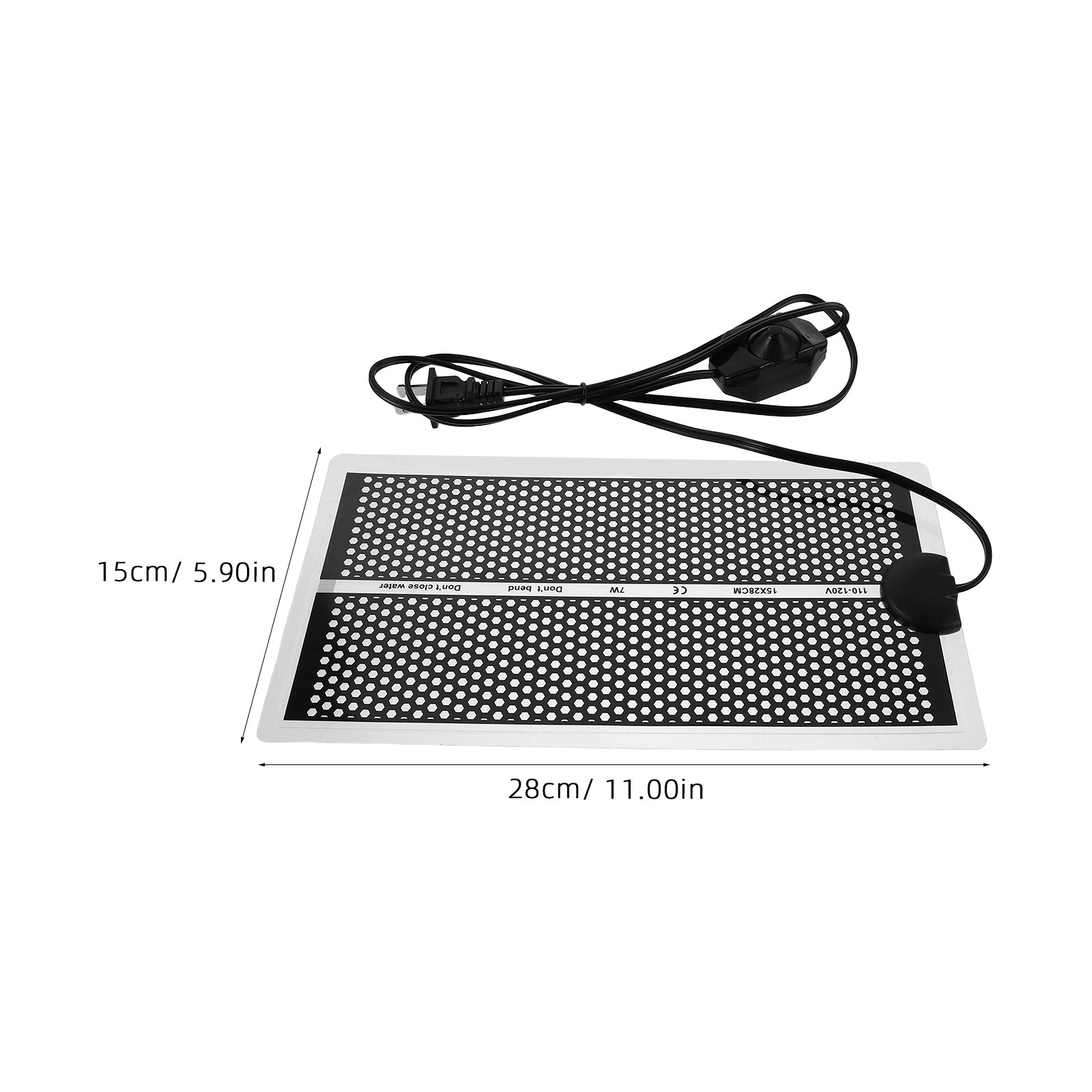 Reptielverwarmingsmat met inst - Reptile Heating Mat recensie en prijs