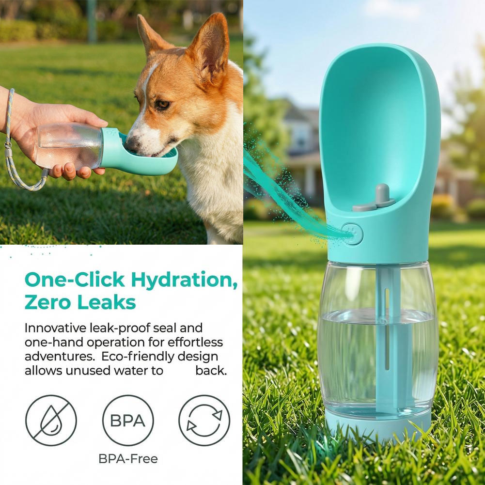 Draagbare hondenwaterfles, rei - Pet Supplies Coupon recensie en prijs