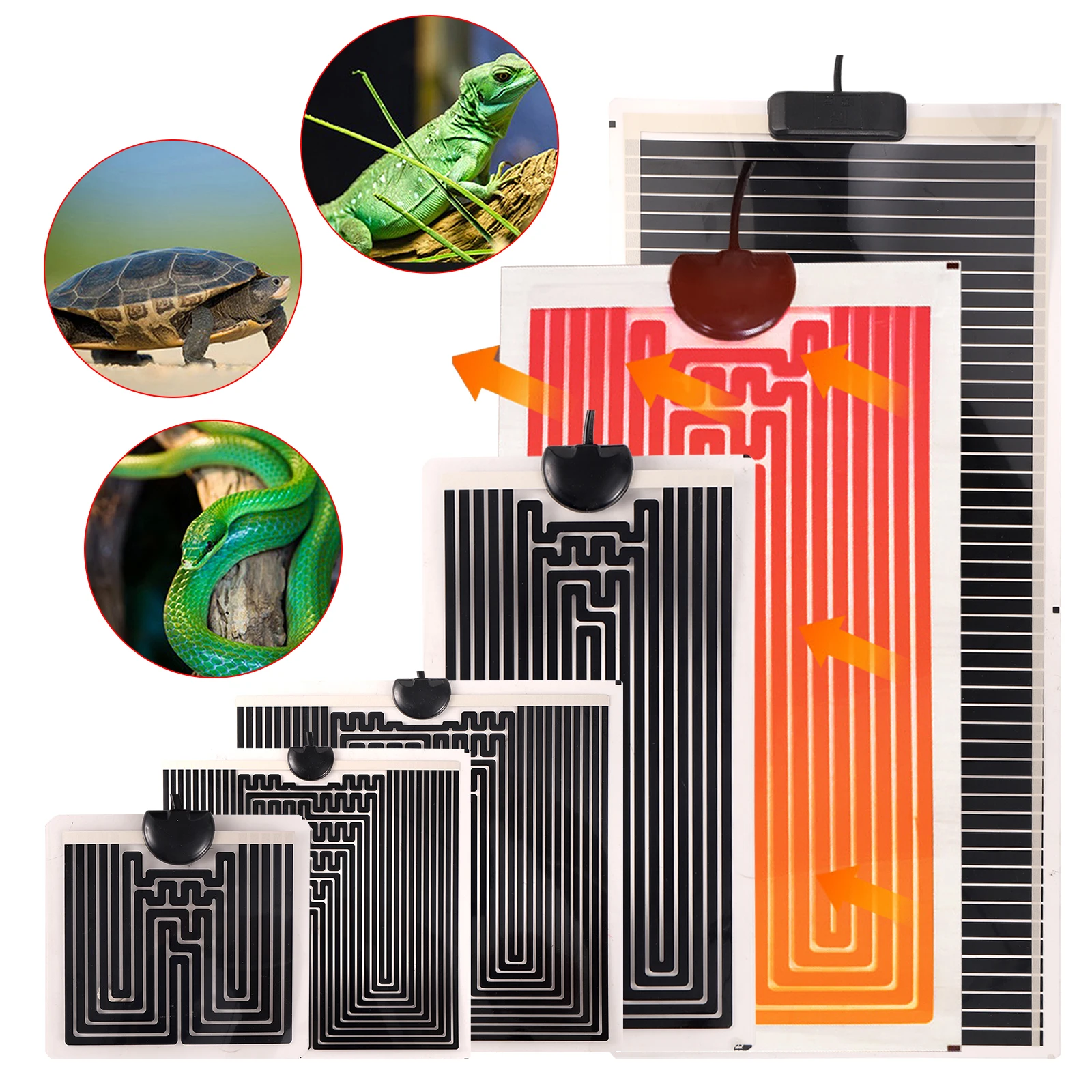 Verwarmingsmatten met regelbar - Reptile Heating Mat recensie en prijs